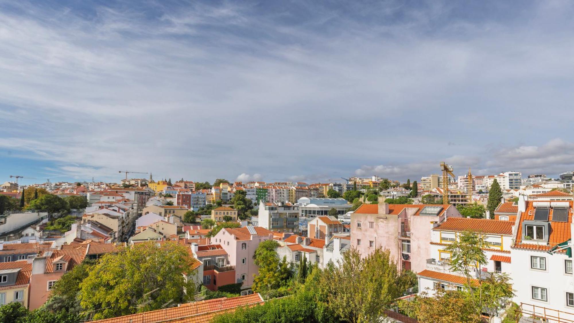 Sunny Design Apt In Praca Das Flores By Lovelystay Lissabon Buitenkant foto