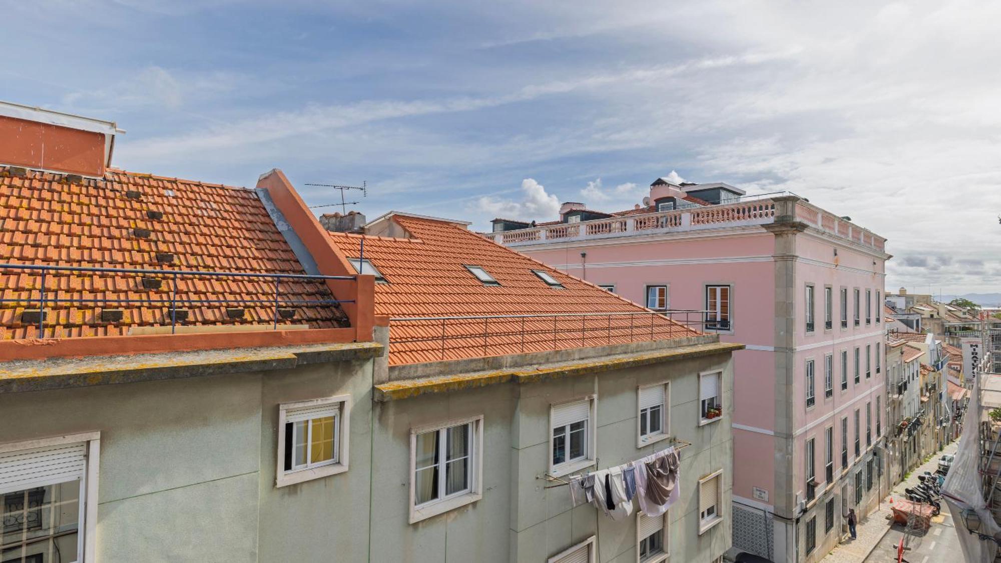 Sunny Design Apt In Praca Das Flores By Lovelystay Lissabon Buitenkant foto